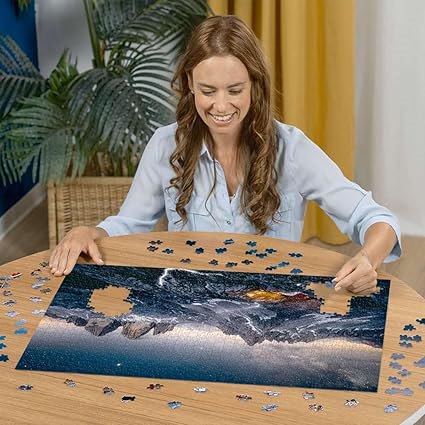 Ravensburger Puzzle Three Pewter Dolomites - 1000 Piece Puzzle