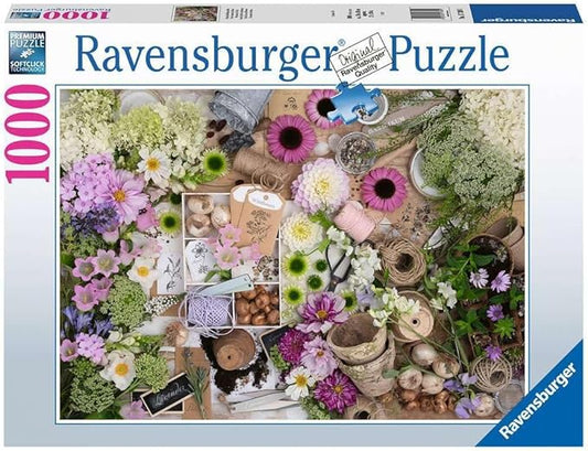 RAVENSBURGER FOR THE LOVE OF FLOWERS - 1000 PC