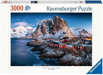 RAVENSBURGER HAMNOY, LOFOTEN - 3000 PC