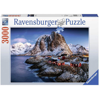 RAVENSBURGER HAMNOY, LOFOTEN - 3000 PC