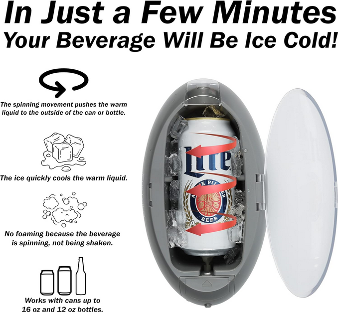 instant beverage cooler