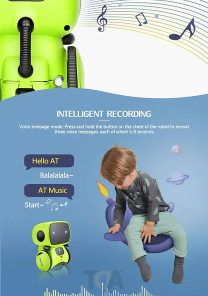 Intelligent Interactive Toy Robot with Voice and Touch Control