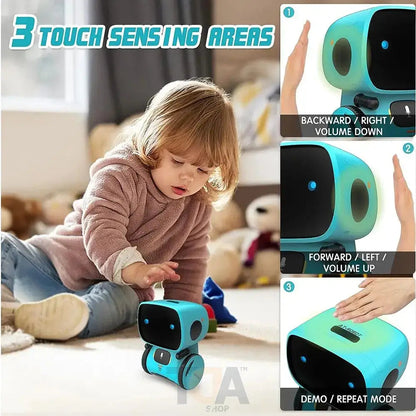 Intelligent Interactive Toy Robot with Voice and Touch Control